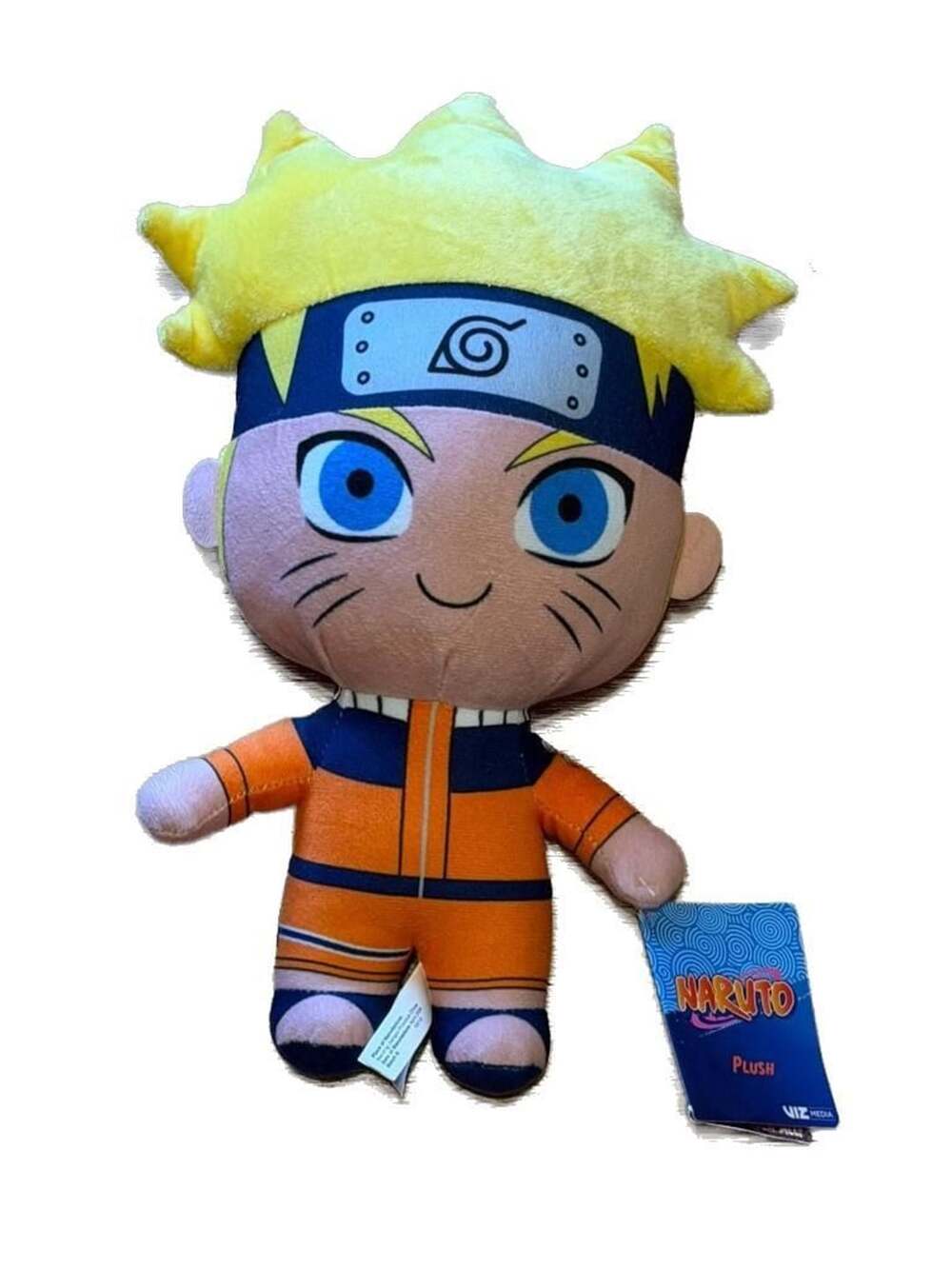 Naruto Uzumaki Plush 10-12” Anime Stuffed Toy VIZ Media Toy Factory NWT